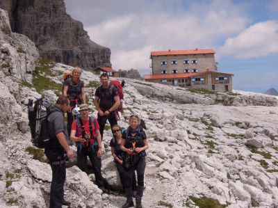 Berühmte Klettersteige in der Brenta mit Bergführer.