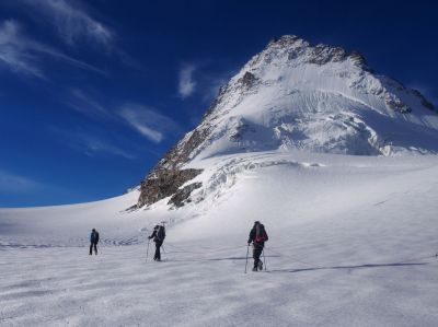 Gletscherdurchquerung auf der Haute Route mit Bergführer