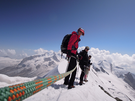 Breithorn Traverse Zermatt
