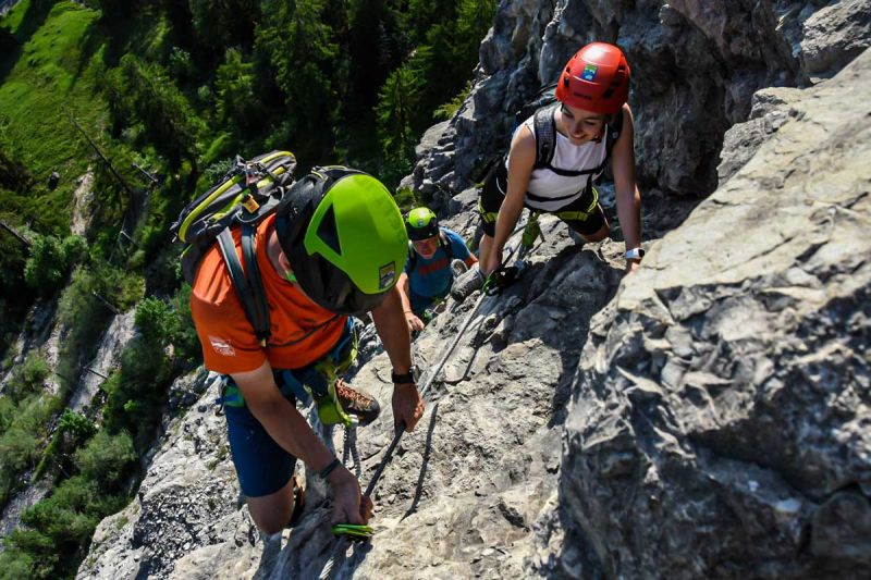 Klettersteigkurs im Allgäu 1Tag eintägig
