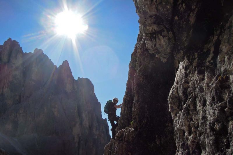 Klettersteige Pala Dolomiten geführte Woche