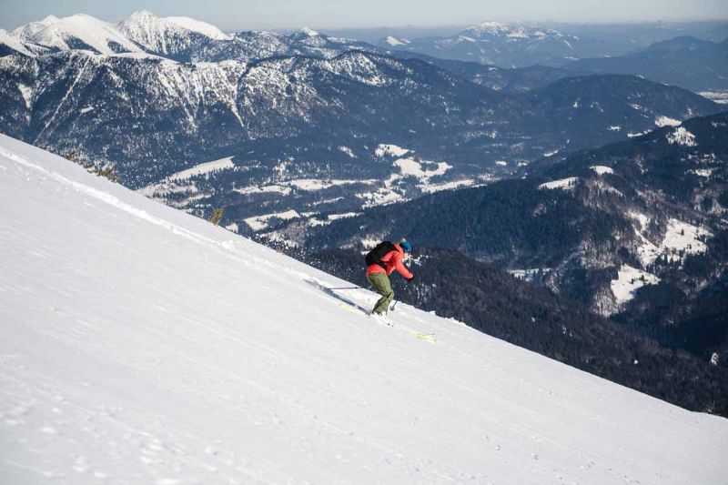 Tagestouren Winter im Allgäu Bergführer Bergschule