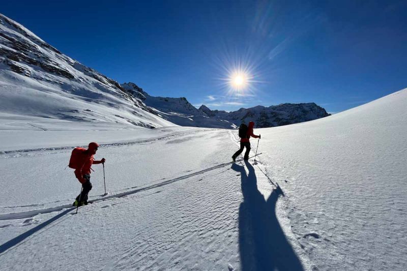 Wochenend geführte Skitouren mit Bergführer