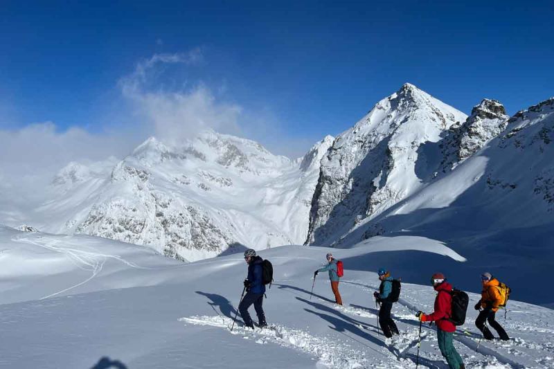 Geführte Skitouren und Skihochtouren mit Bergführer