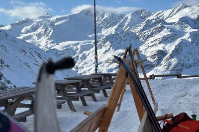 Skitour am Ortler Pizzini Hütte