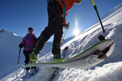 Skitouren im Allgäu mit Bergführer.