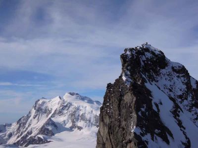 Gipfel Rimpfischhorn, 4000er rund um Zermatt