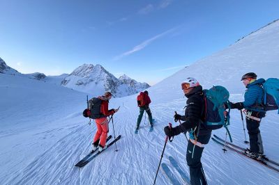 Skitour, Vignette, Haute Route, Bergführer