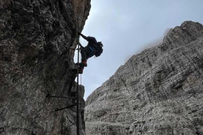 Klettersteig Dolomiten Brenta Bergführer