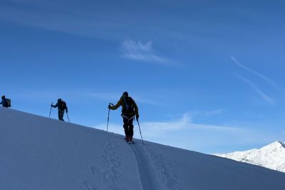 Geführte Skitour Aufstieg zur Wildspitze