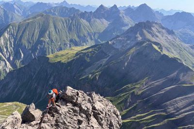 Überschreitung, Trettachspitze, Nordostgrat